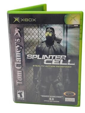 Tom Clancy's Splinter Cell - Xbox Original - Complete in Box CIB Tested